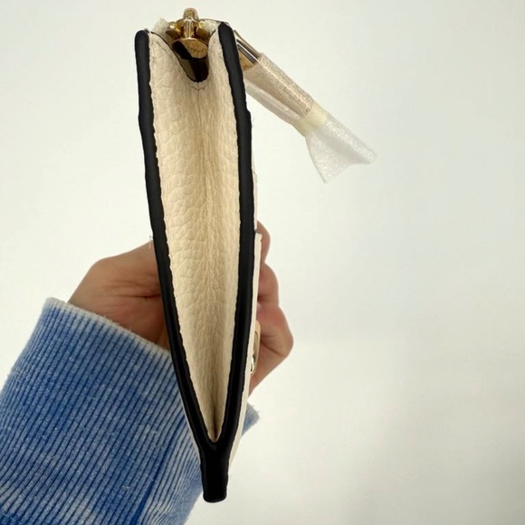 NWT Kate Spade Bundle Frankie Meringue Bag and Kayla Large Cardholder - Picture 9 of 17